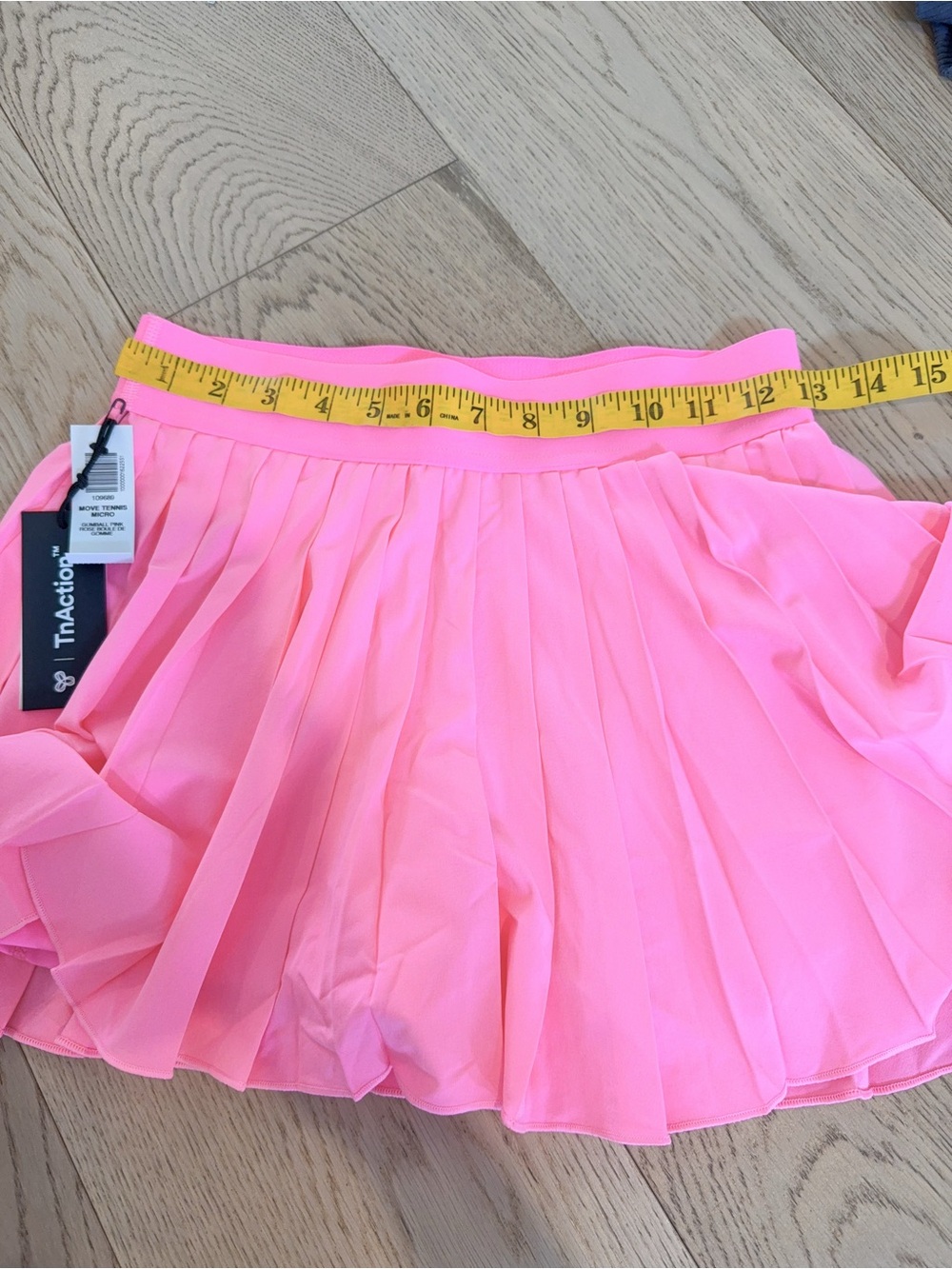 NWT 109689 Aritzia TNA move tennis micro skort gumball pink S - Picture 5 of 6